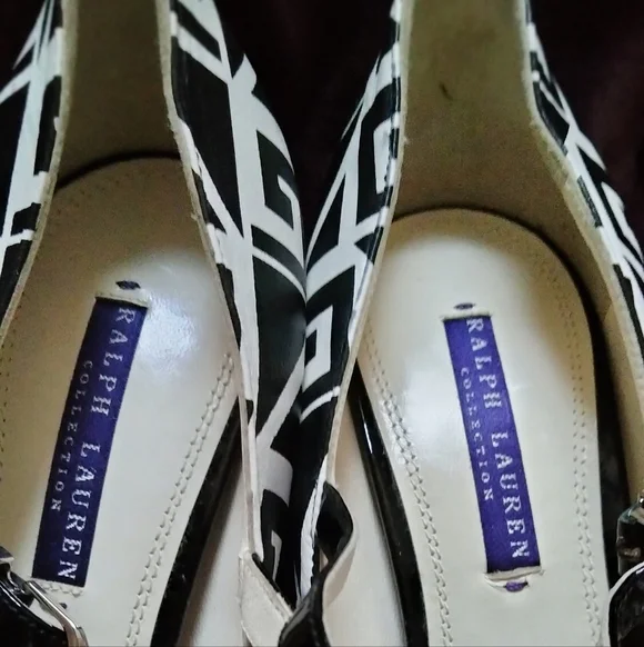 Ralph Lauren Heels: Spring 2014 Runway Show Print-Size 9.5 (40B) - Picture 5 of 9